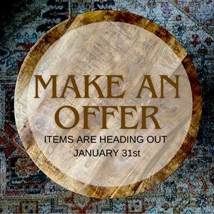 Make any offer!! Purging inventory by end of month sell or no sell 🤩